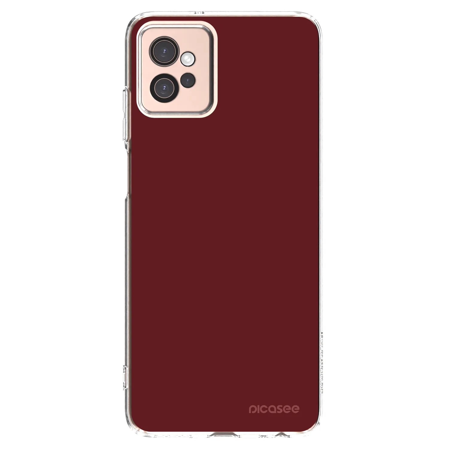 Picasee διαφανής θήκη σιλικόνης Motorola Moto G32 - Red Bliss