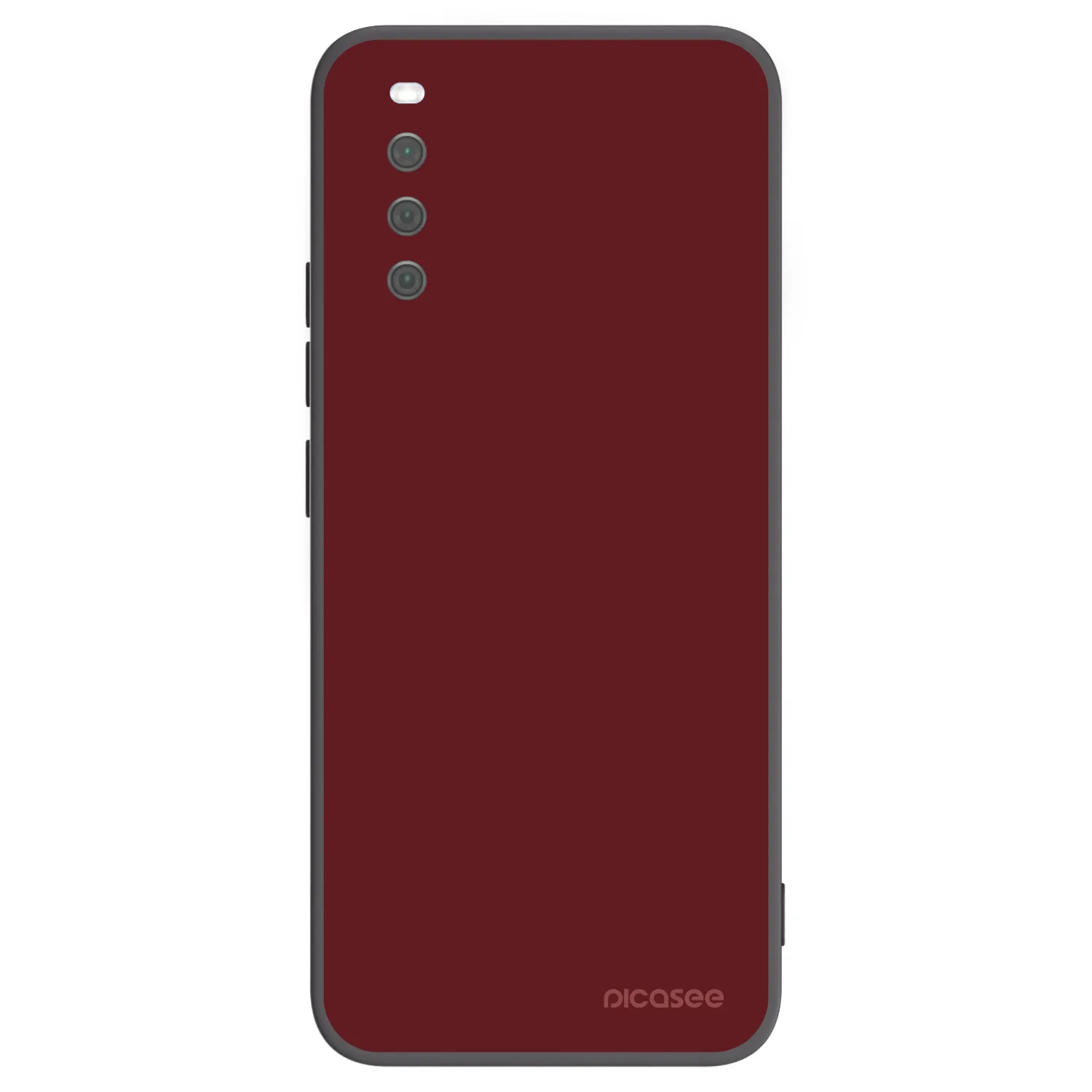 Picasee Μαύρη θήκη σιλικόνης για Sony Xperia 10 III - Red Bliss