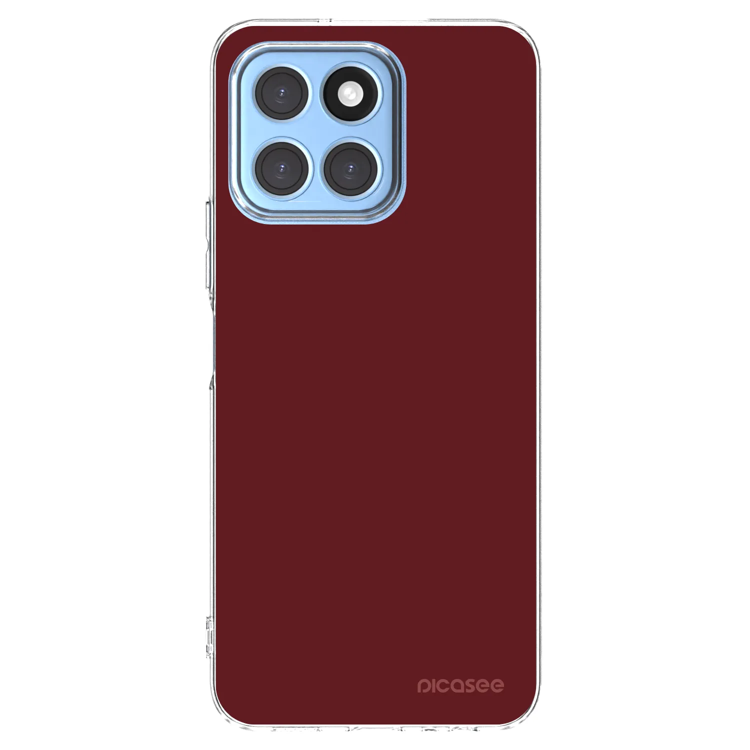 Picasee διαφανής θήκη σιλικόνης Honor X6 - Red Bliss