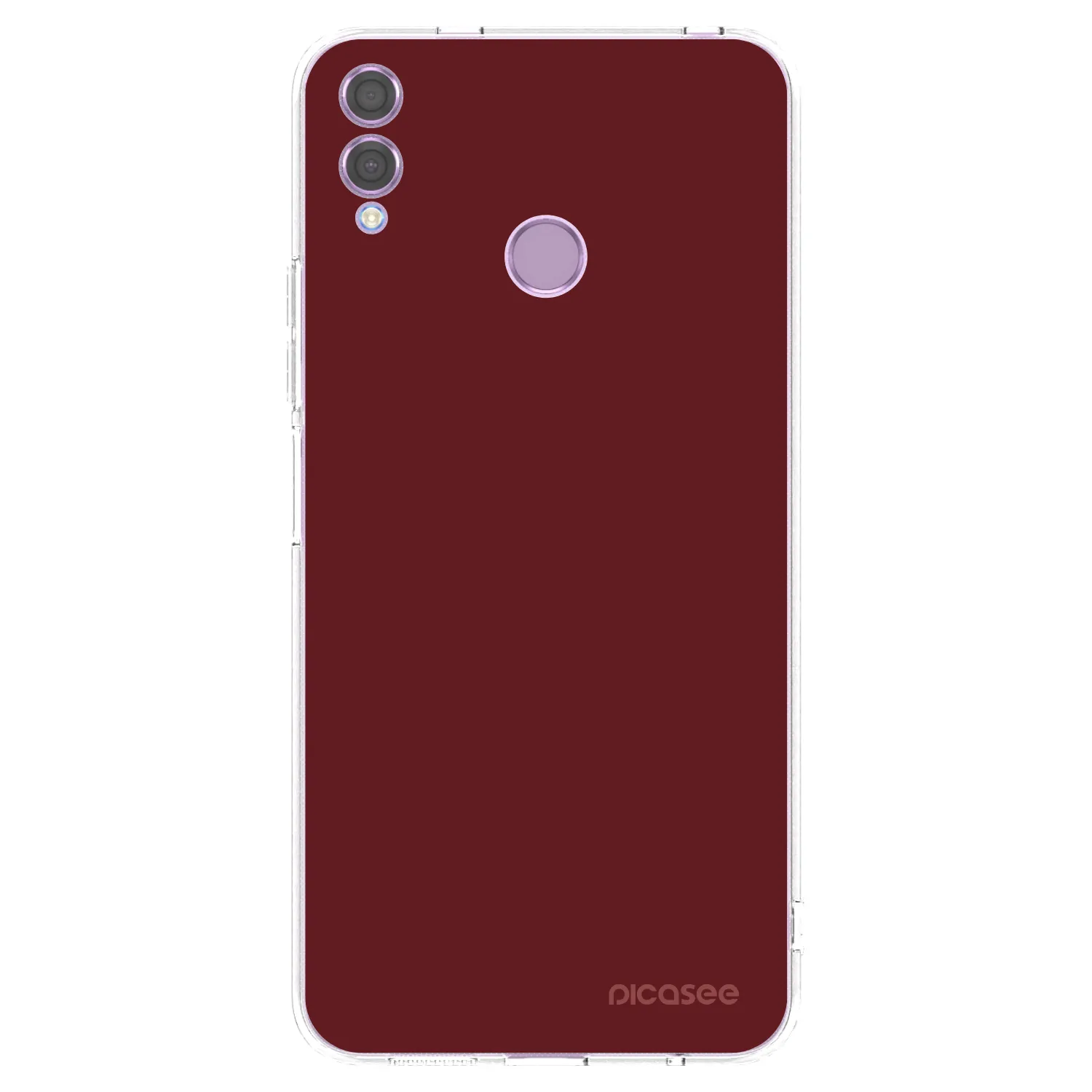 Picasee διαφανής θήκη σιλικόνης Honor 8X - Red Bliss