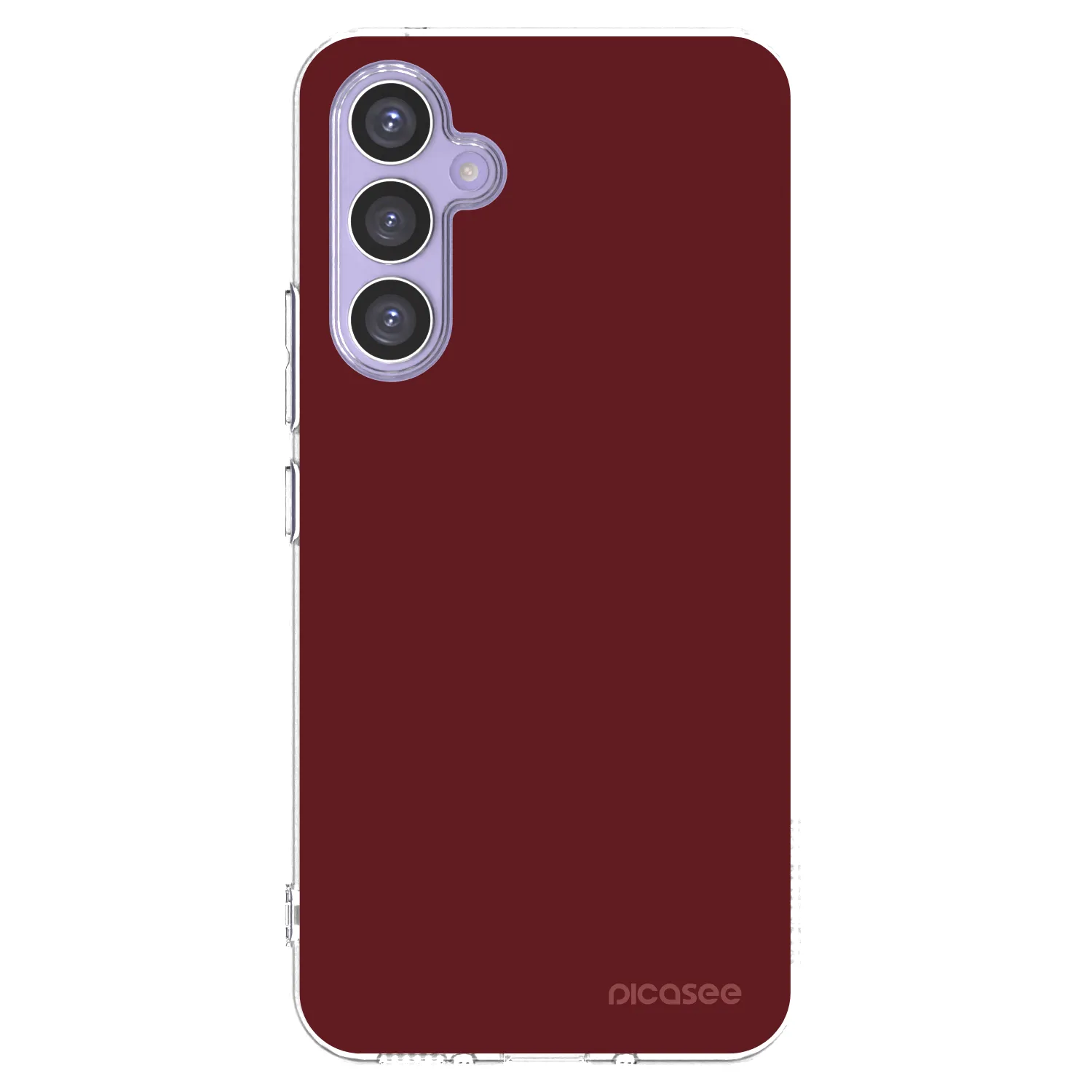 Picasee διαφανής θήκη σιλικόνης Samsung Galaxy A54 5G A546B - Red Bliss