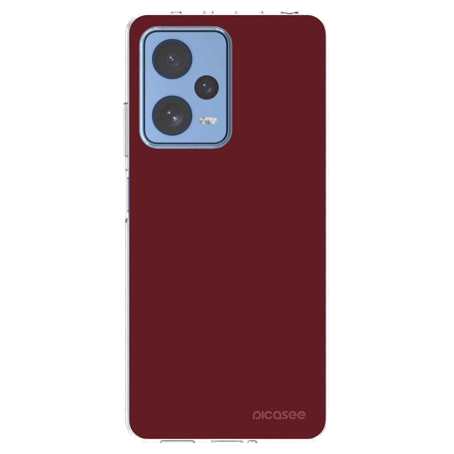 Picasee διαφανής θήκη σιλικόνης Xiaomi Redmi Note 12 Pro 5G - Red Bliss