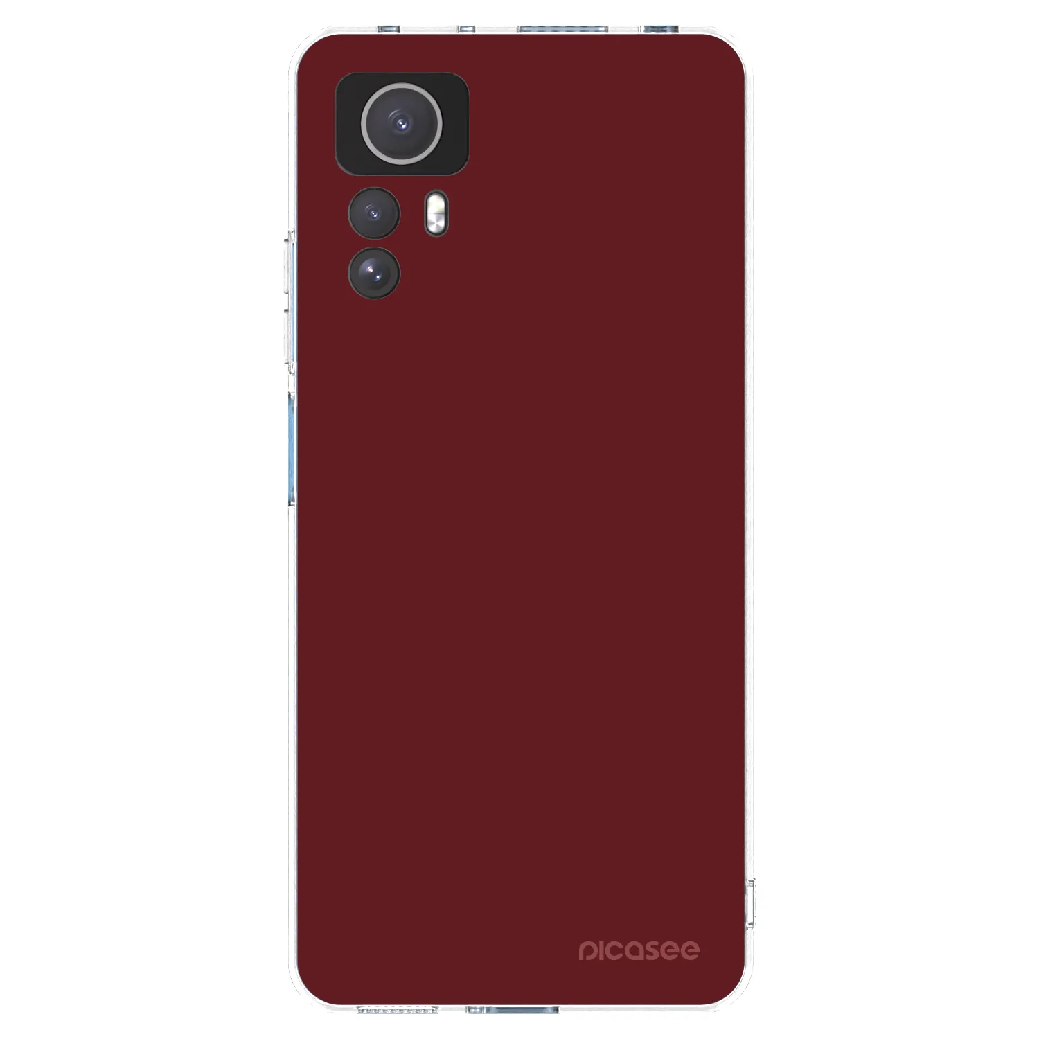 Picasee διαφανής θήκη σιλικόνης Xiaomi Redmi Note 12S - Red Bliss