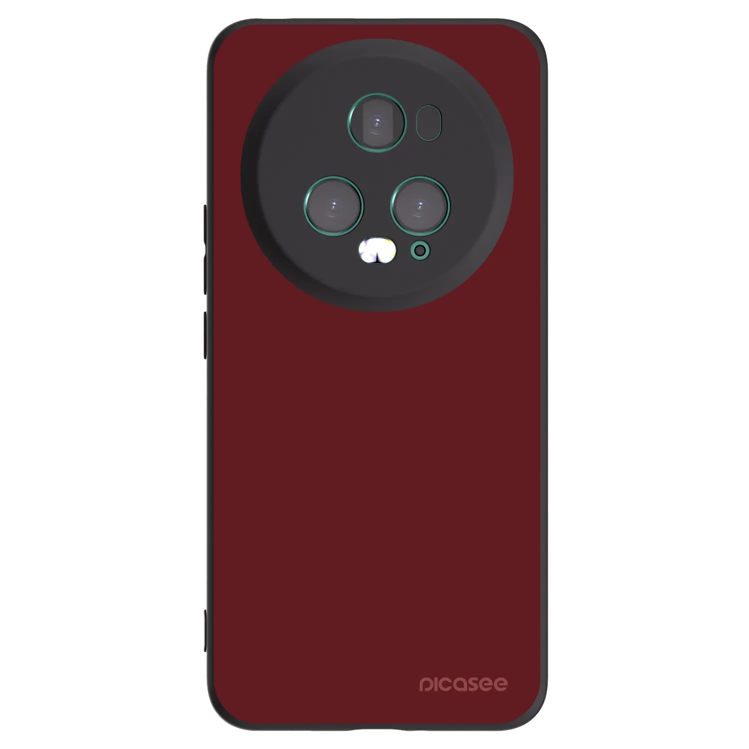 Picasee Μαύρη θήκη σιλικόνης για Honor Magic5 Pro - Red Bliss