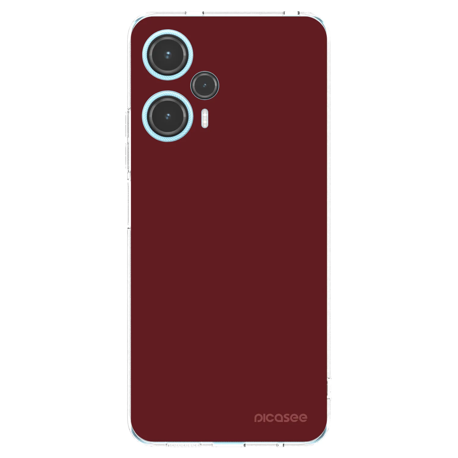 Picasee διαφανής θήκη σιλικόνης Xiaomi Poco F5 - Red Bliss
