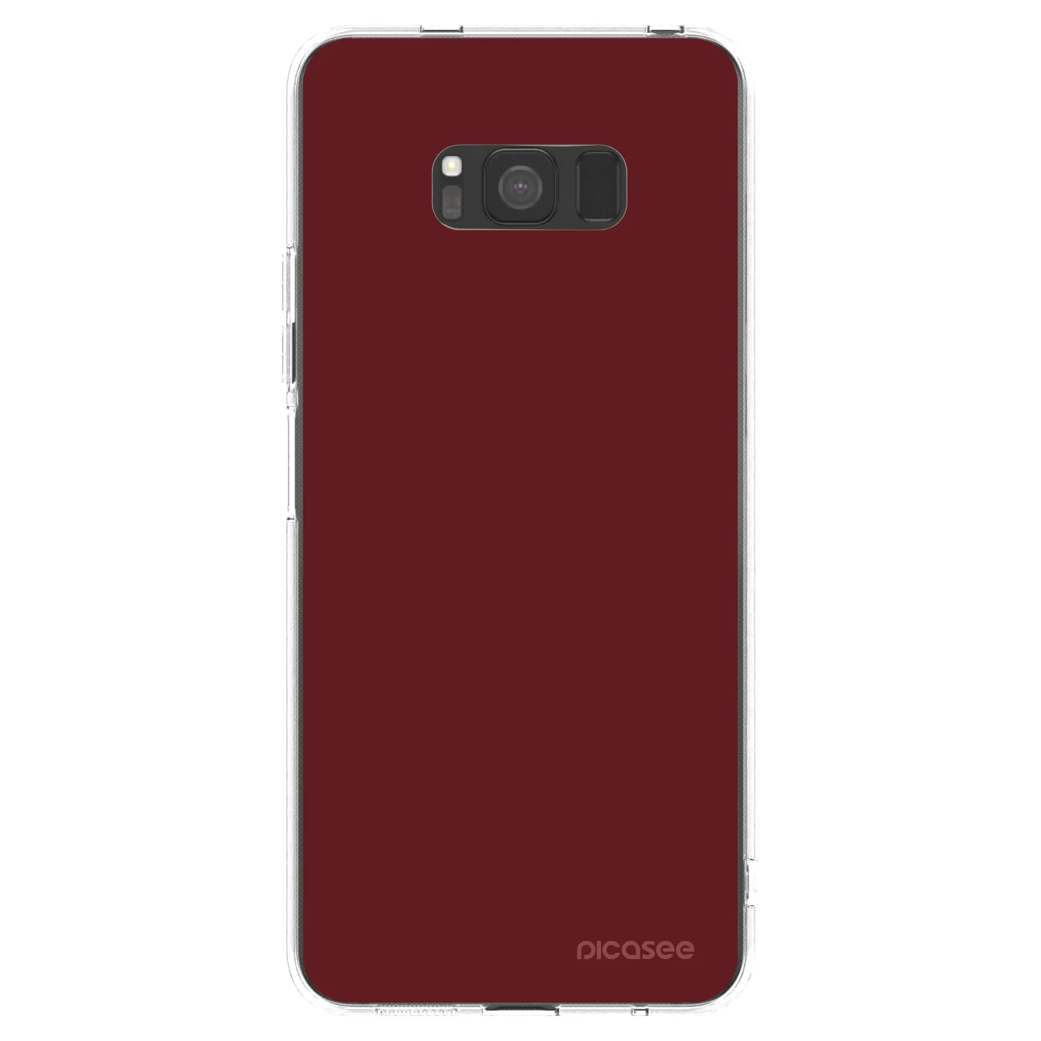 Picasee διαφανής θήκη σιλικόνης Samsung Galaxy S8 G950F - Red Bliss
