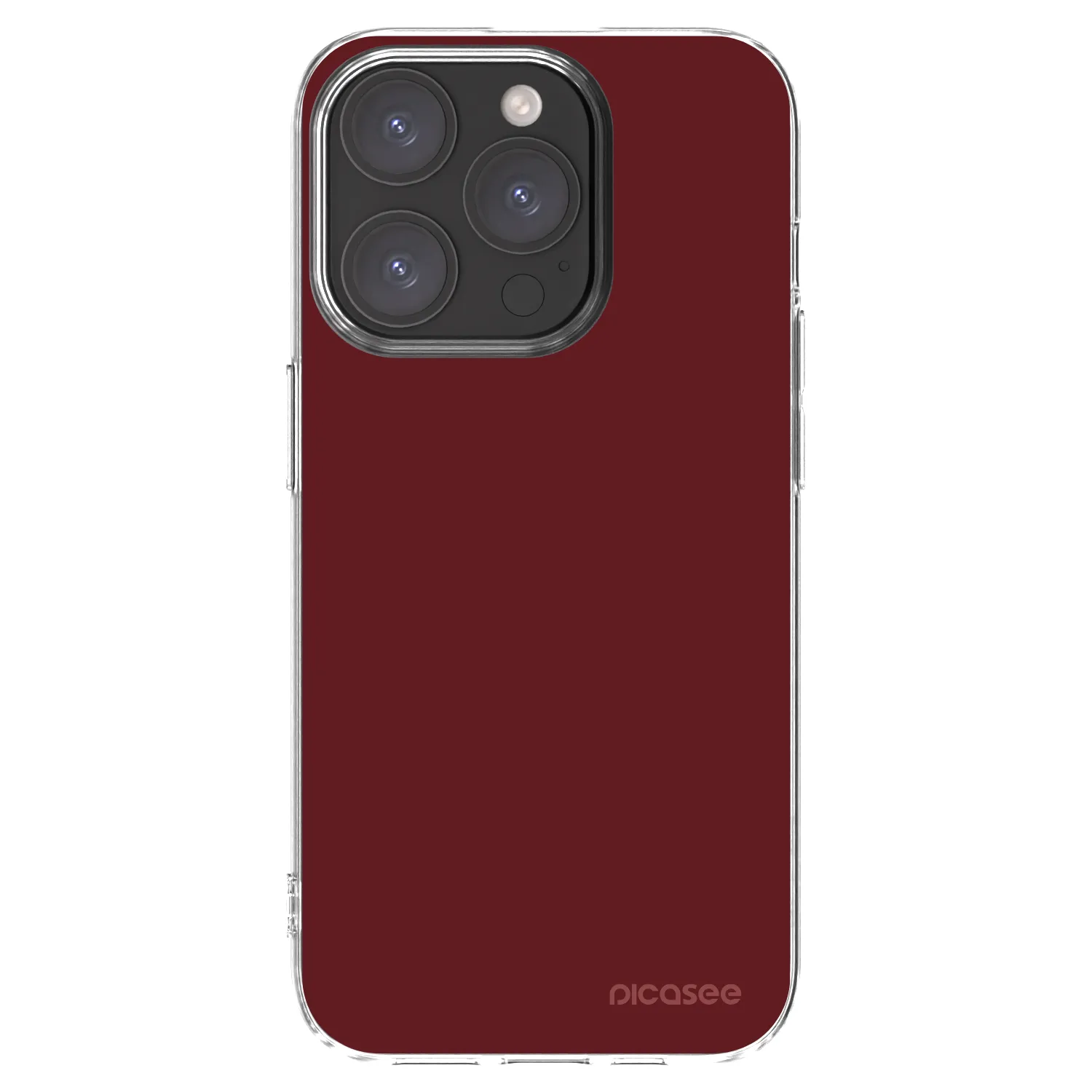 Picasee διαφανής θήκη σιλικόνης Apple iPhone 15 Pro - Red Bliss