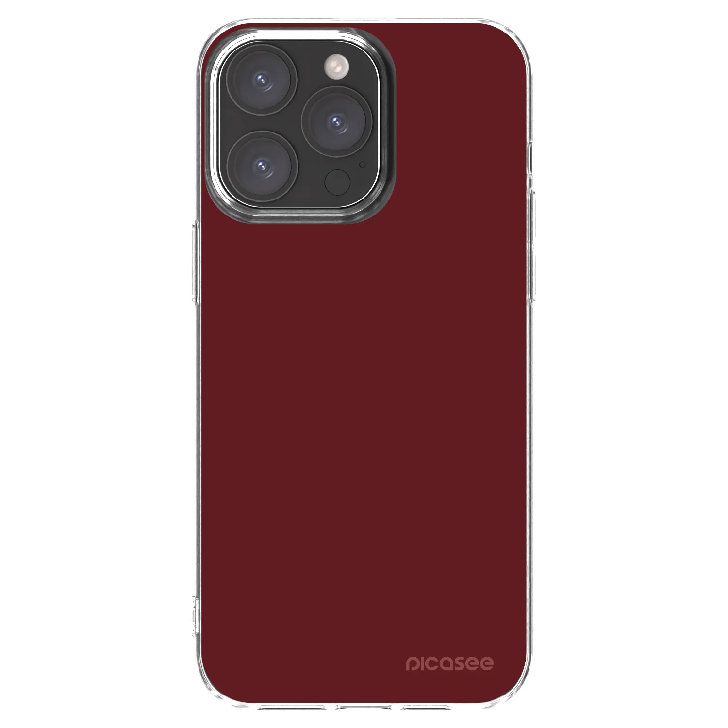 Picasee διαφανής θήκη σιλικόνης Apple iPhone 15 Pro Max - Red Bliss