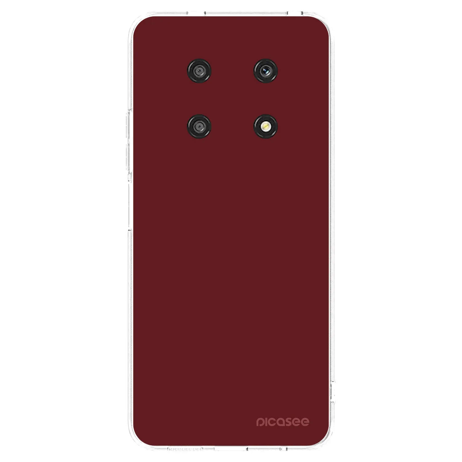 Picasee διαφανής θήκη σιλικόνης Honor Magic4 Lite 5G - Red Bliss