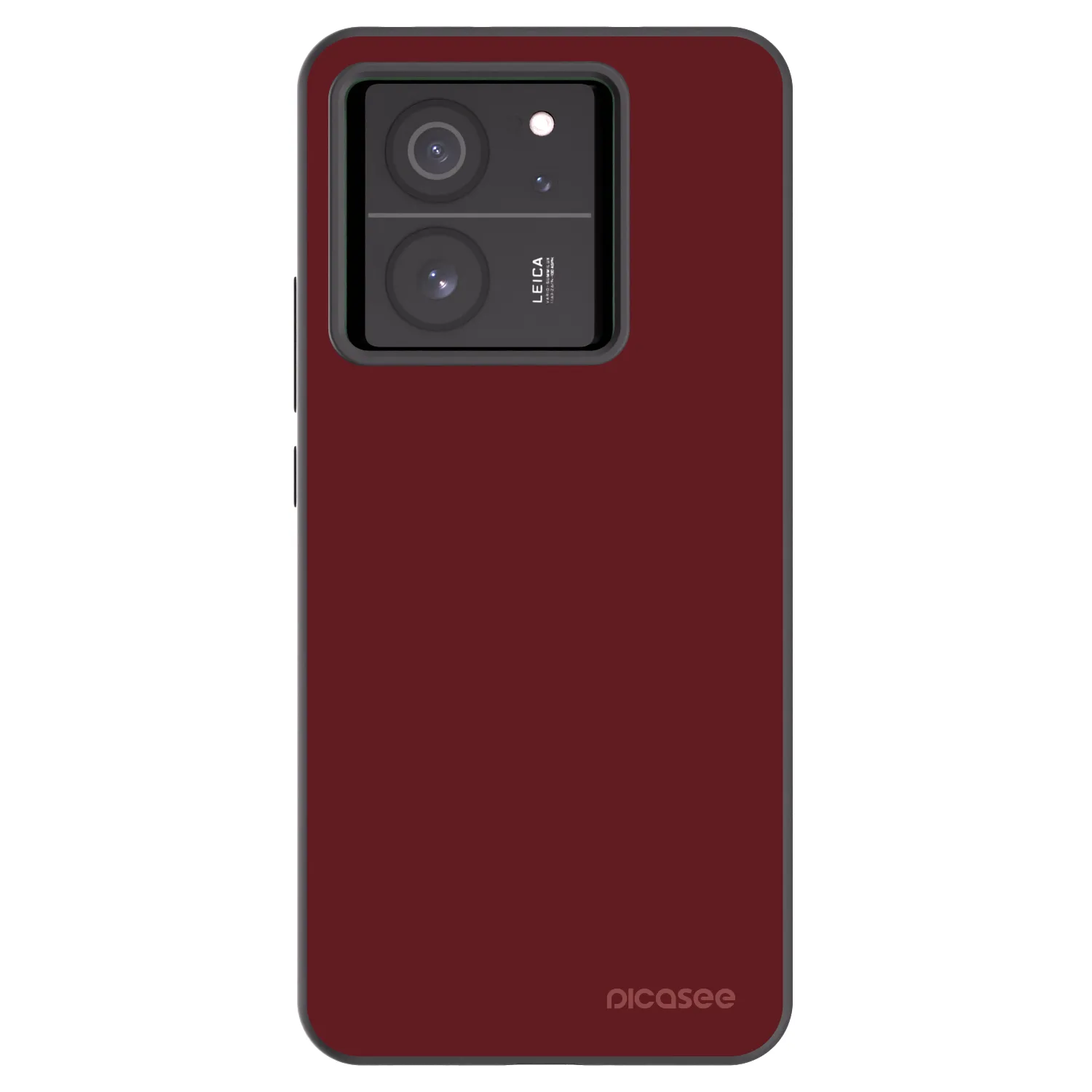 Picasee Μαύρη θήκη σιλικόνης για Xiaomi 13T - Red Bliss