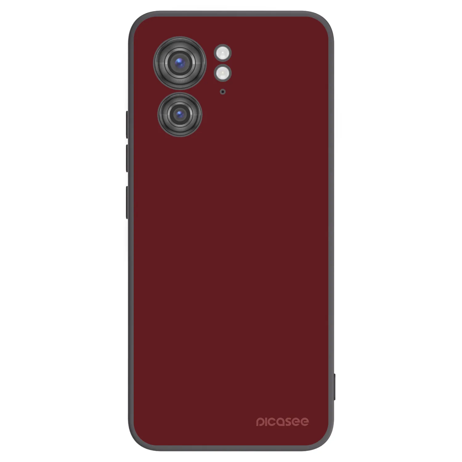 Picasee Μαύρη θήκη σιλικόνης για Motorola Edge 40 - Red Bliss