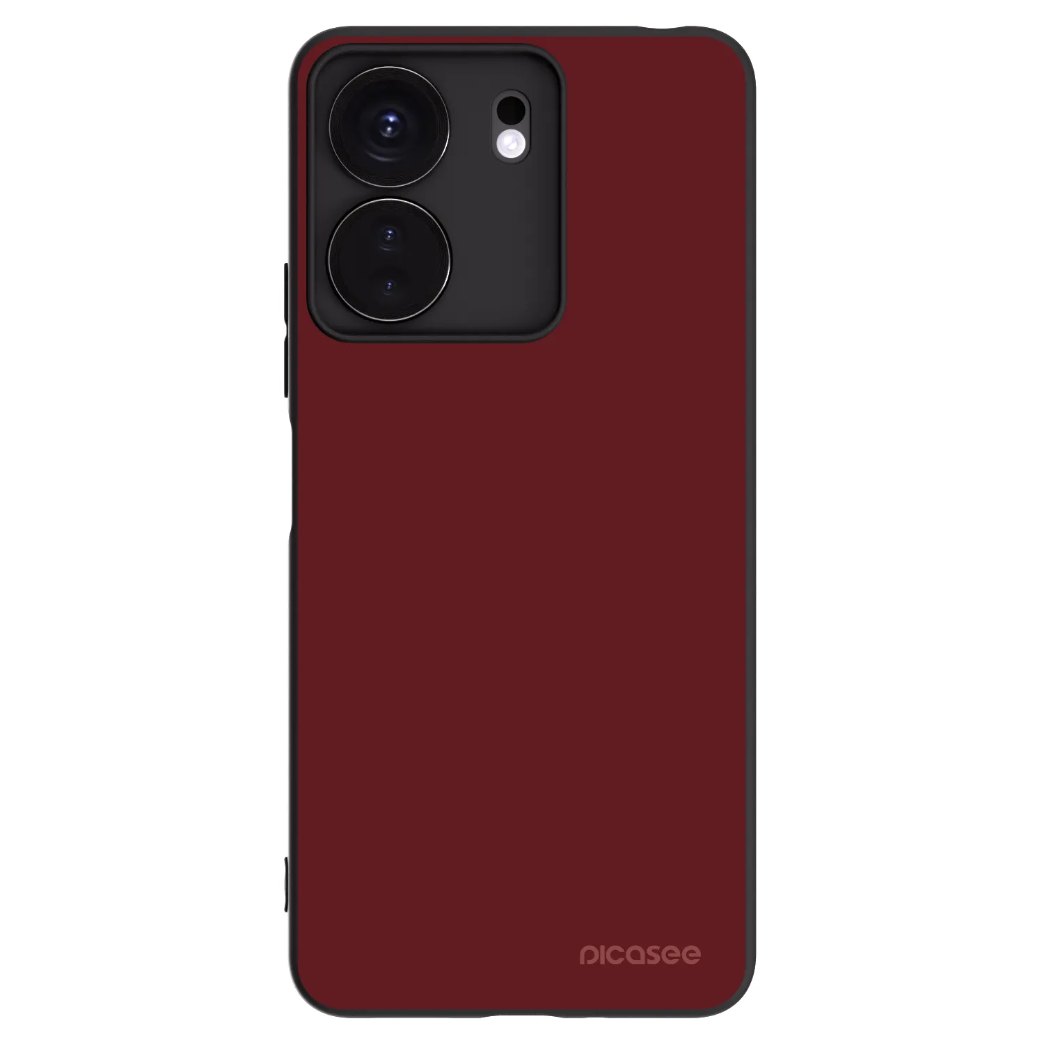 Picasee Μαύρη θήκη σιλικόνης για Xiaomi Redmi 13C 4G - Red Bliss