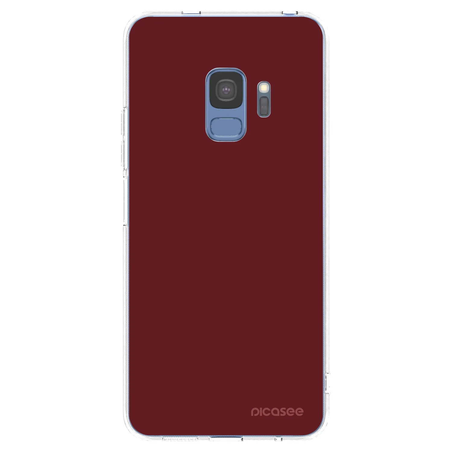 Picasee διαφανής θήκη σιλικόνης Samsung Galaxy S9 G960F - Red Bliss