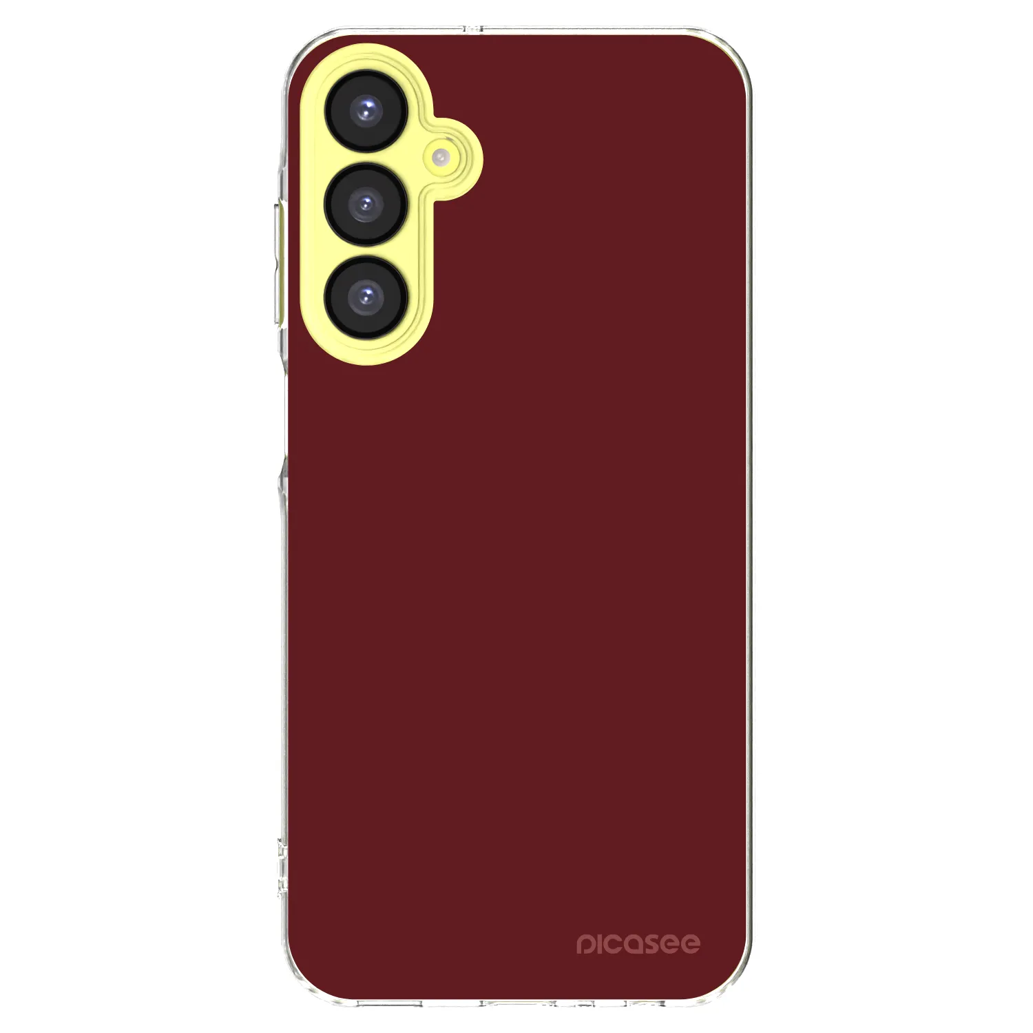 Picasee διαφανής θήκη σιλικόνης Samsung Galaxy A25 A256B 5G - Red Bliss