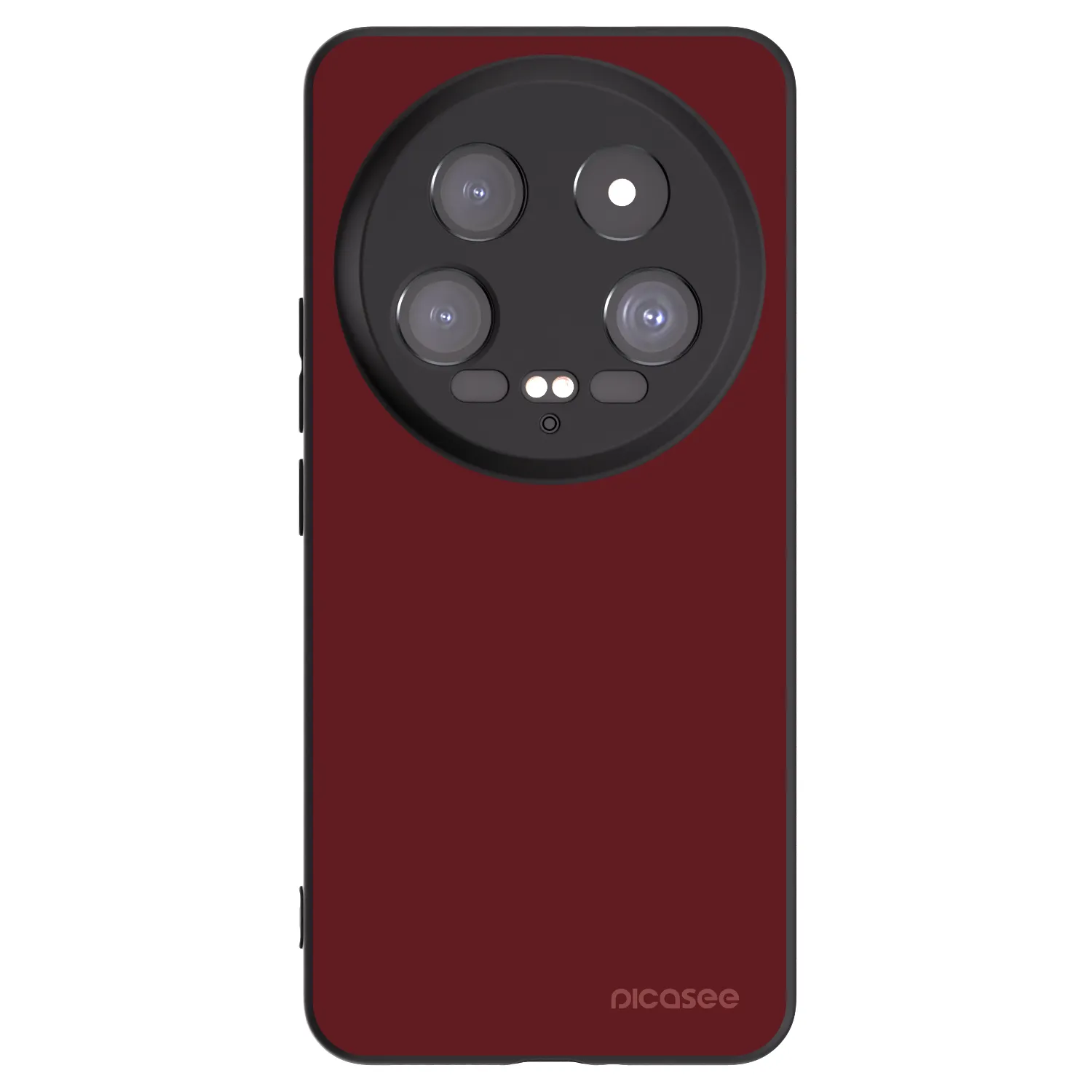 Picasee Μαύρη θήκη σιλικόνης για Xiaomi 14 Ultra - Red Bliss