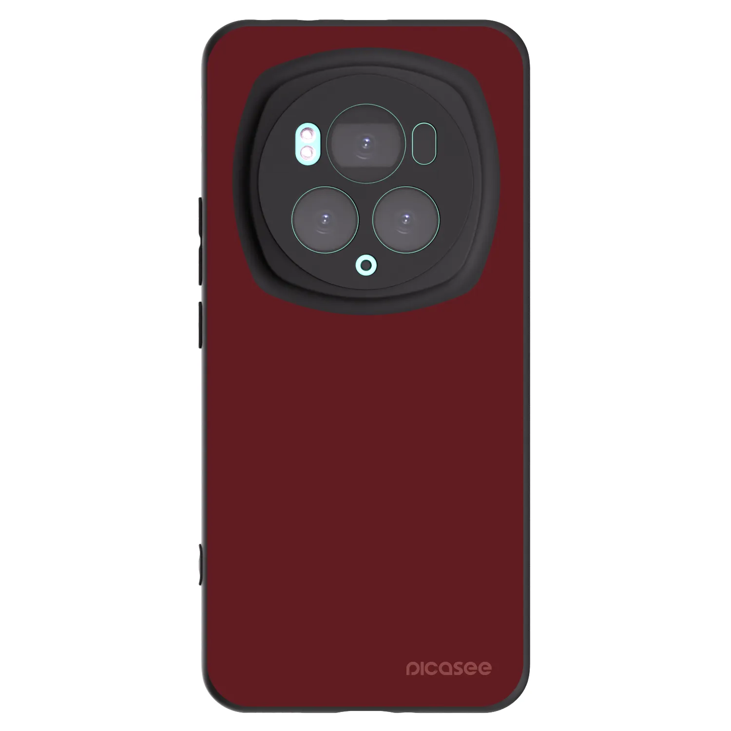 Picasee Μαύρη θήκη σιλικόνης για Honor Magic6 Pro - Red Bliss
