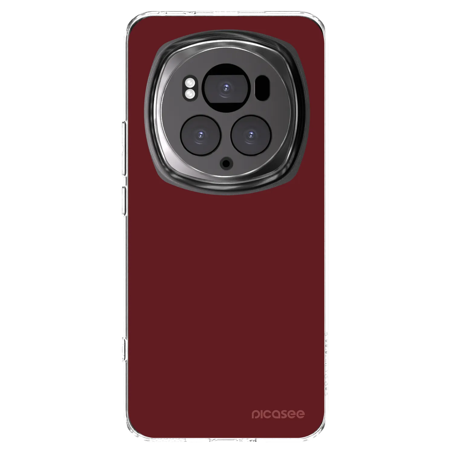 Picasee διαφανής θήκη σιλικόνης Honor Magic6 Pro - Red Bliss