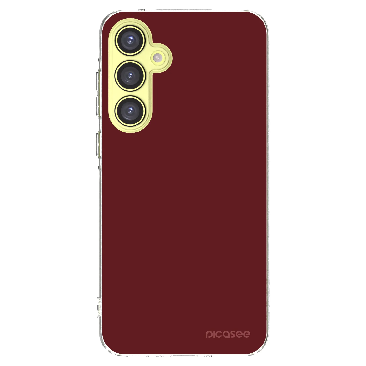 Picasee διαφανής θήκη σιλικόνης Samsung Galaxy A35 5G A356B - Red Bliss