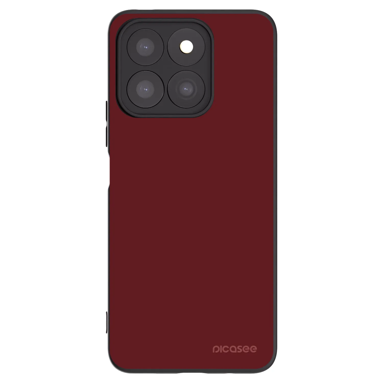 Picasee Μαύρη θήκη σιλικόνης για Honor X8b - Red Bliss