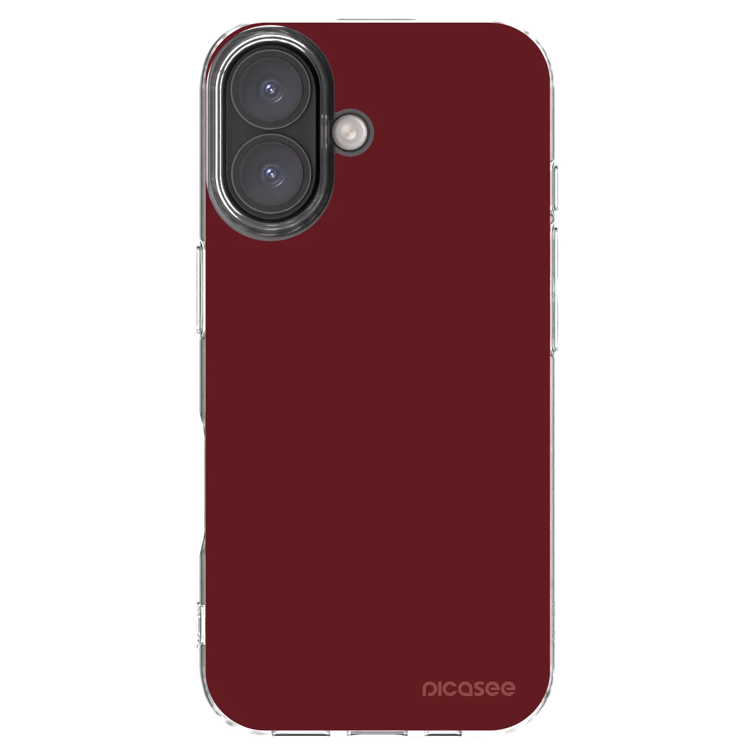 Picasee διαφανής θήκη σιλικόνης Apple iPhone 16 - Red Bliss