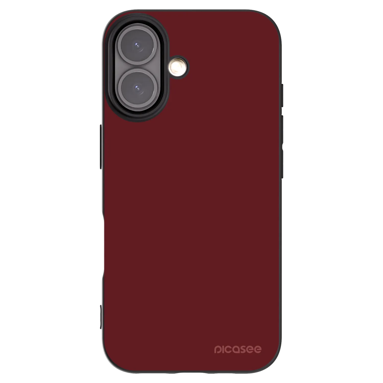 Picasee Μαύρη θήκη σιλικόνης για Apple iPhone 16 - Red Bliss