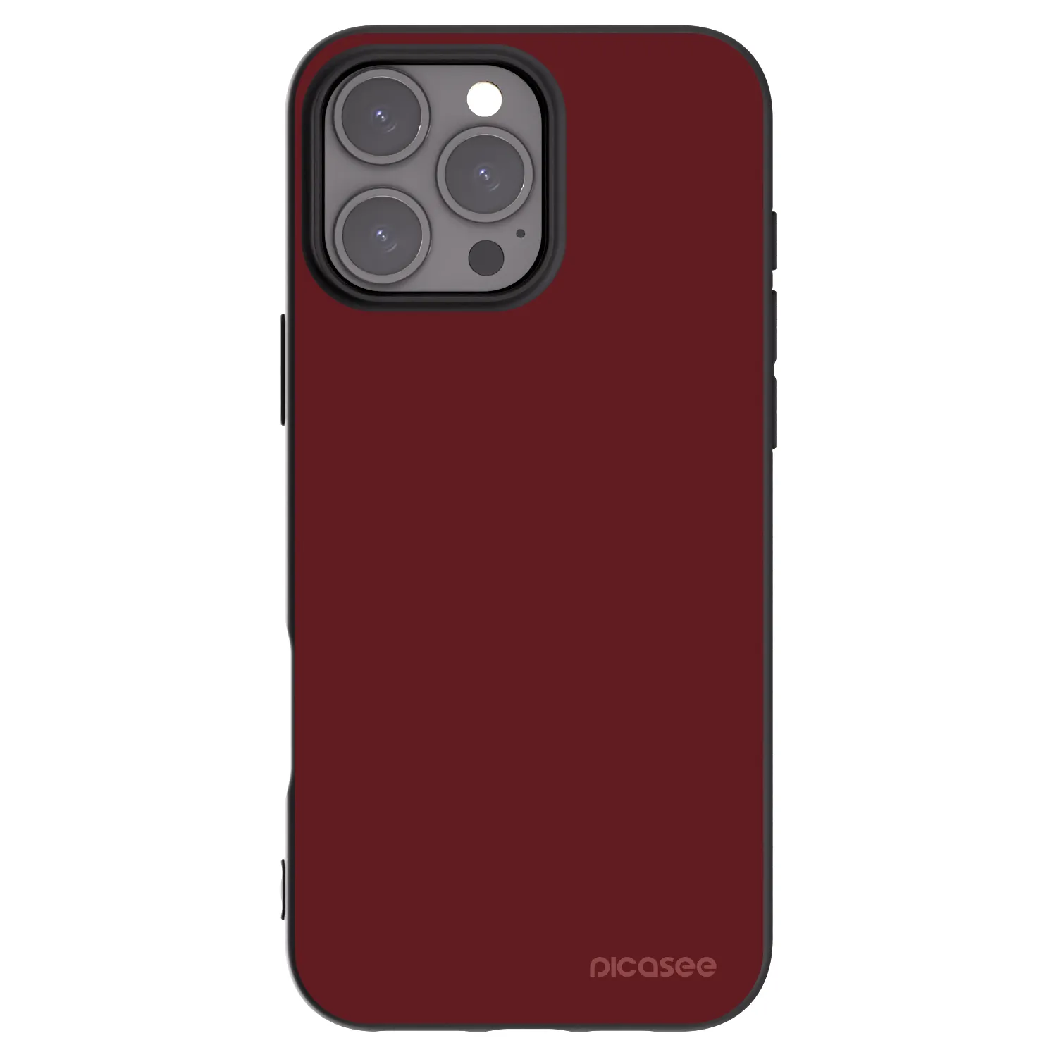 Picasee Μαύρη θήκη σιλικόνης για Apple iPhone 16 Pro Max - Red Bliss