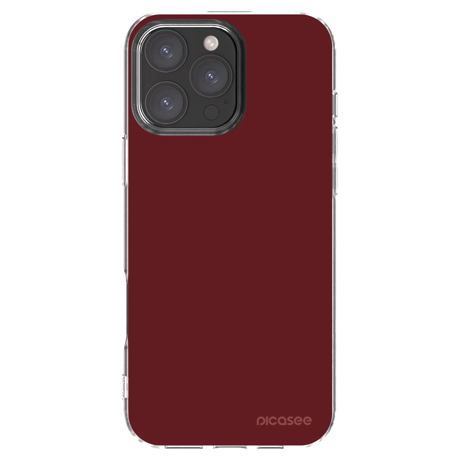 Picasee διαφανής θήκη σιλικόνης Apple iPhone 16 Pro Max - Red Bliss