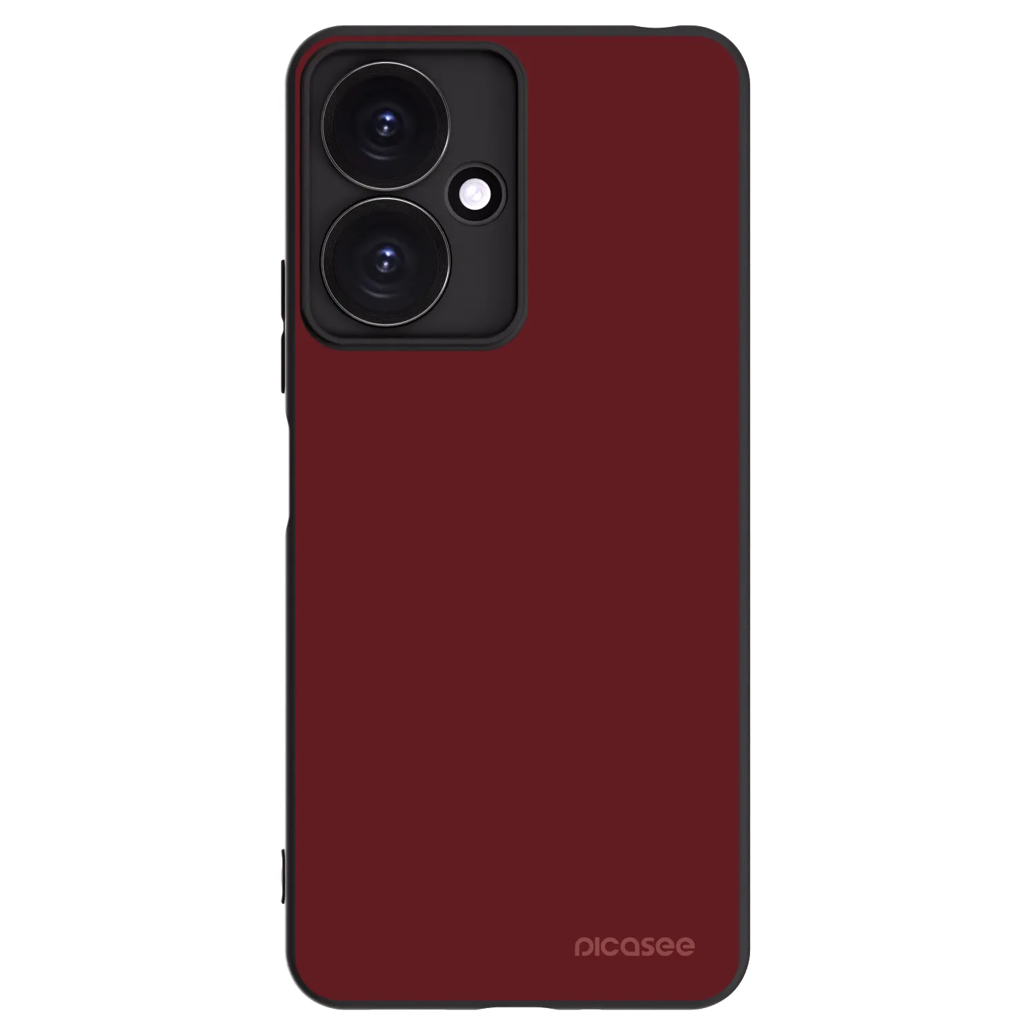 Picasee Μαύρη θήκη σιλικόνης για Xiaomi Redmi 13C 5G - Red Bliss