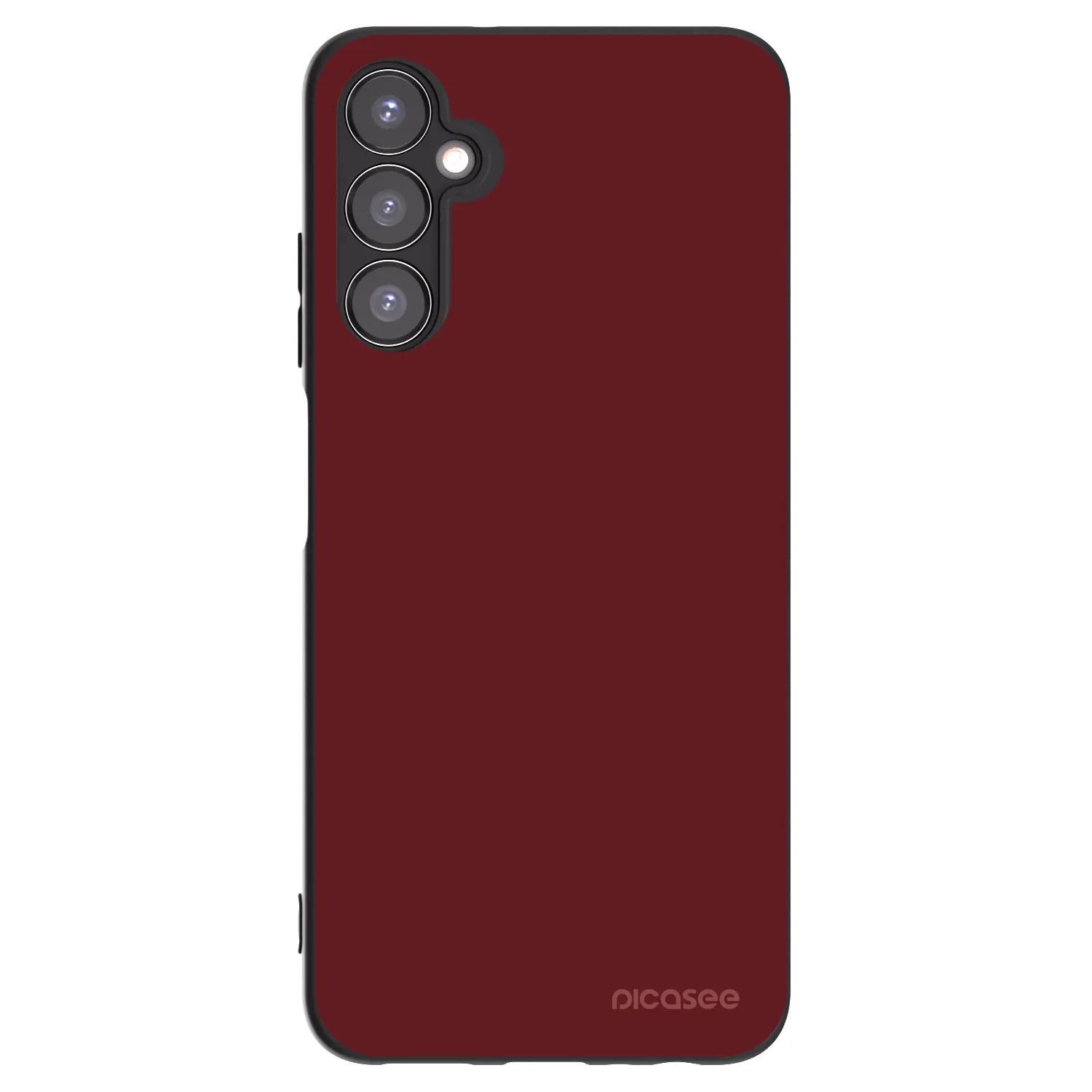 Picasee Μαύρη θήκη σιλικόνης για Samsung Galaxy A05s A057G - Red Bliss