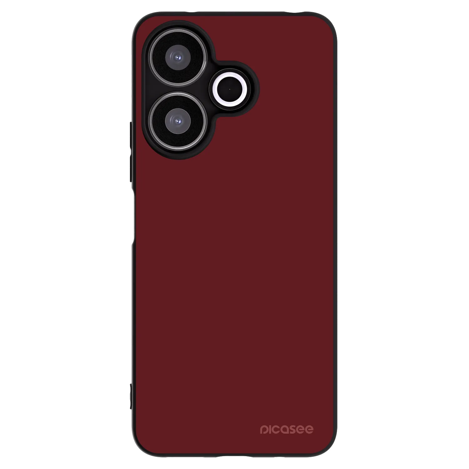 Picasee Μαύρη θήκη σιλικόνης για Xiaomi Redmi 13 4G - Red Bliss