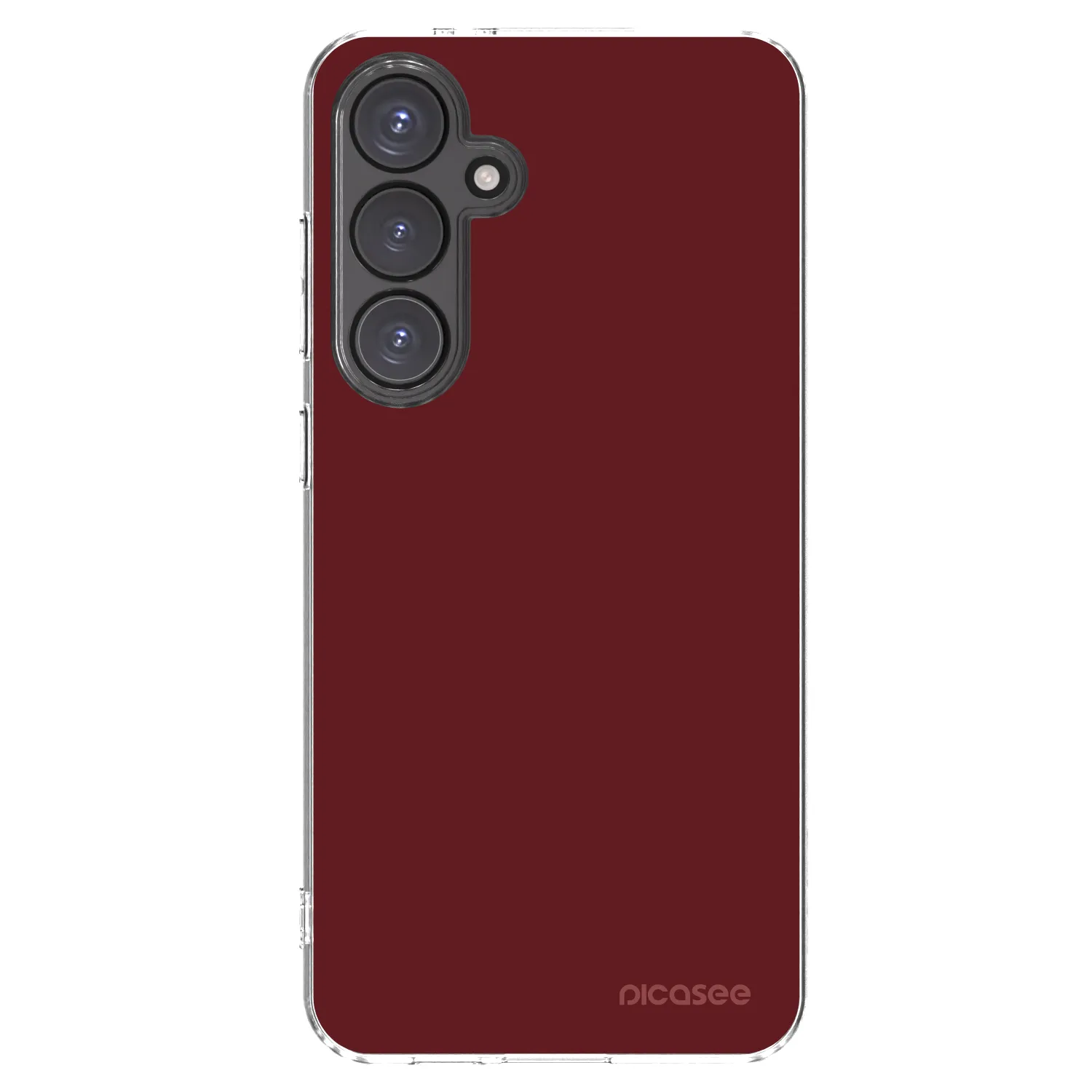 Picasee διαφανής θήκη σιλικόνης Samsung Galaxy S24 FE S721B - Red Bliss