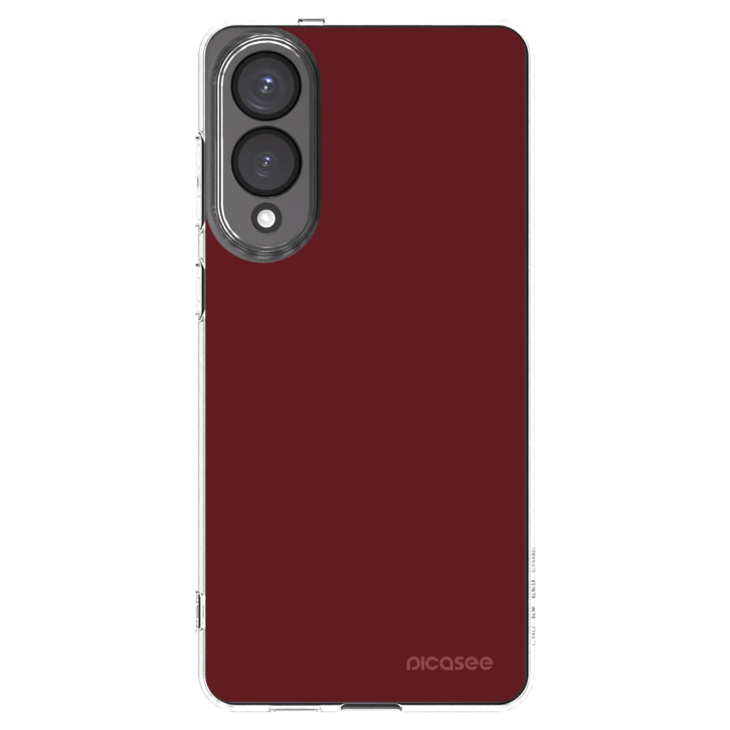Picasee διαφανής θήκη σιλικόνης Samsung Galaxy S25 Edge 5G - Red Bliss
