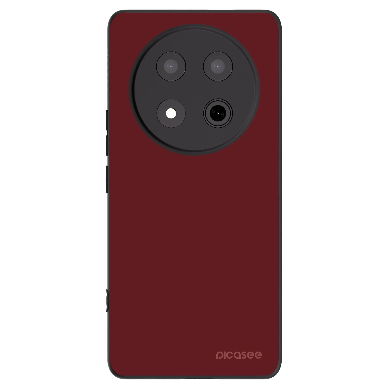 Picasee Μαύρη θήκη σιλικόνης για Honor Magic7 Lite 5G - Red Bliss