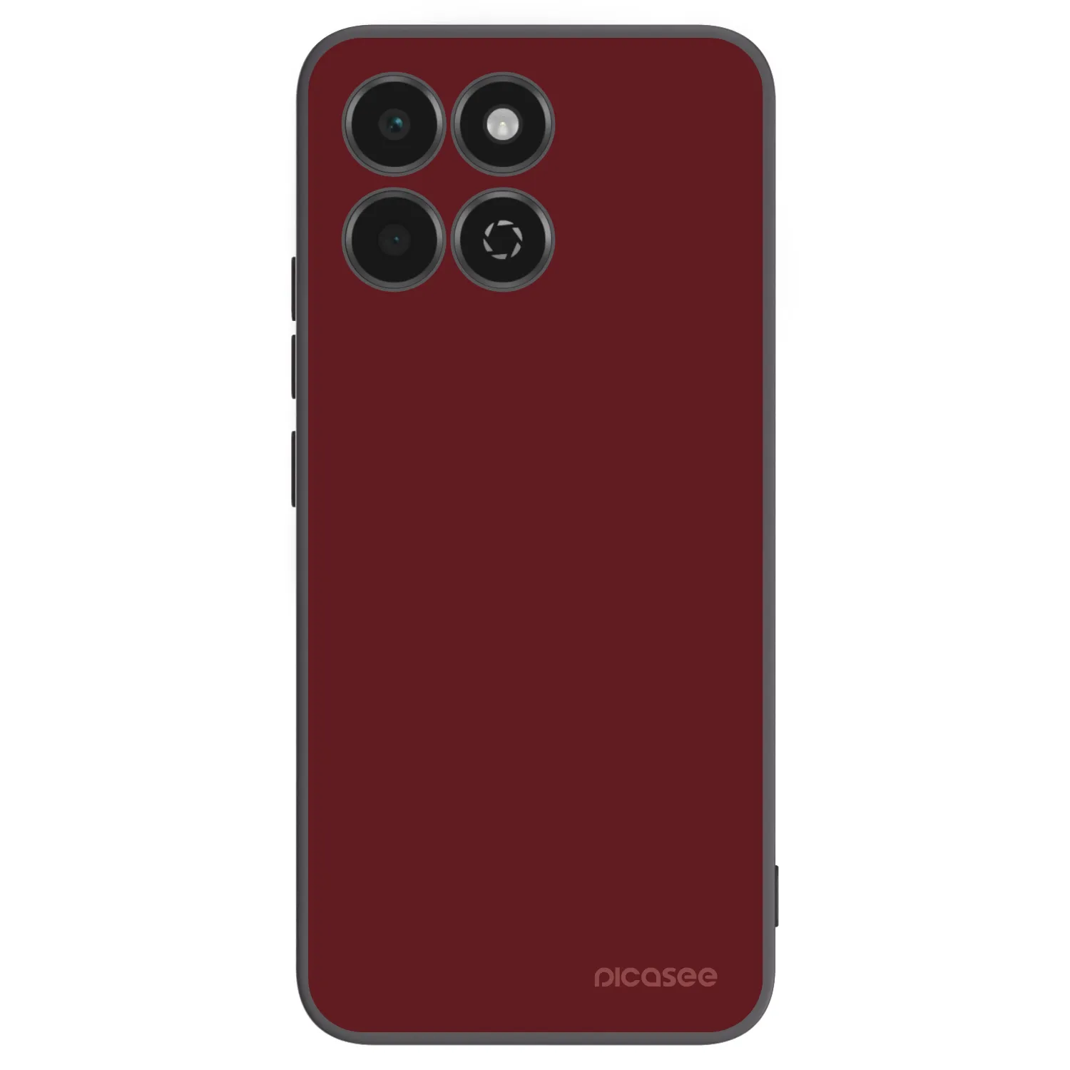 Picasee Μαύρη θήκη σιλικόνης για Honor 200 Smart 5G - Red Bliss