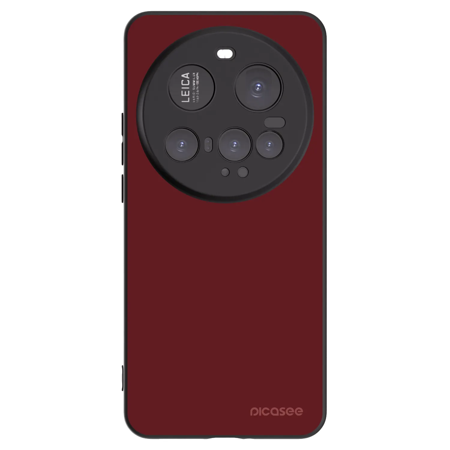 Picasee Μαύρη θήκη σιλικόνης για Xiaomi 15 Ultra - Red Bliss