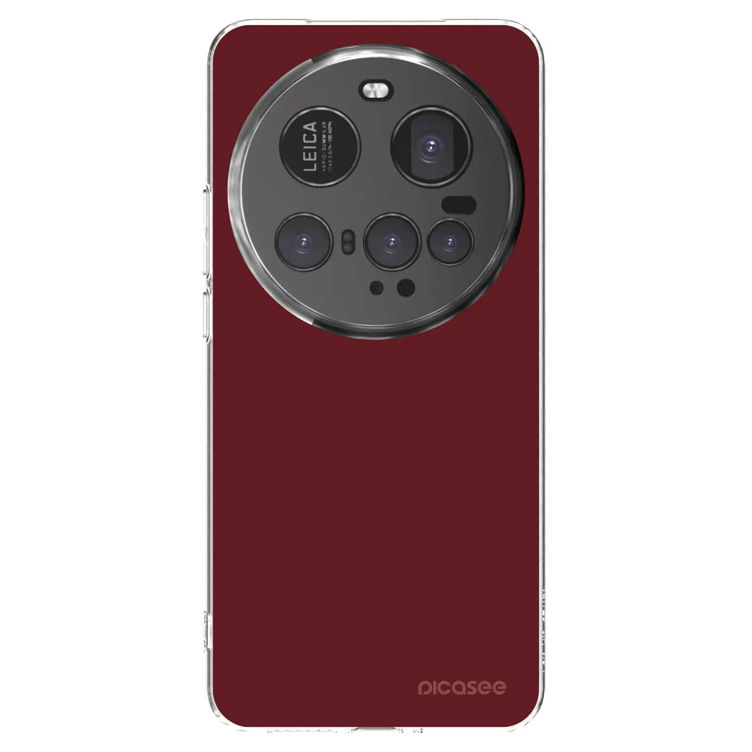 Picasee διαφανής θήκη σιλικόνης Xiaomi 15 Ultra - Red Bliss