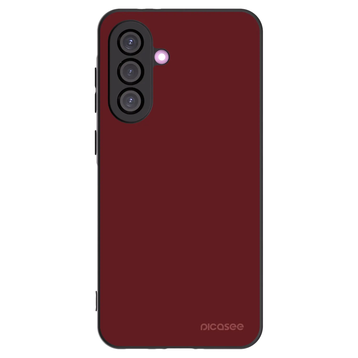 Picasee Μαύρη θήκη σιλικόνης για Samsung Galaxy A56 5G A566B - Red Bliss
