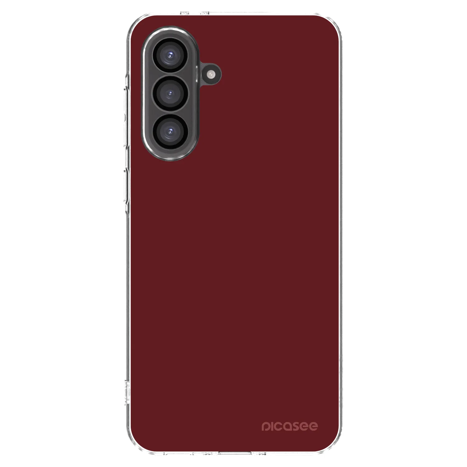 Picasee διαφανής θήκη σιλικόνης Samsung Galaxy A36 5G - Red Bliss