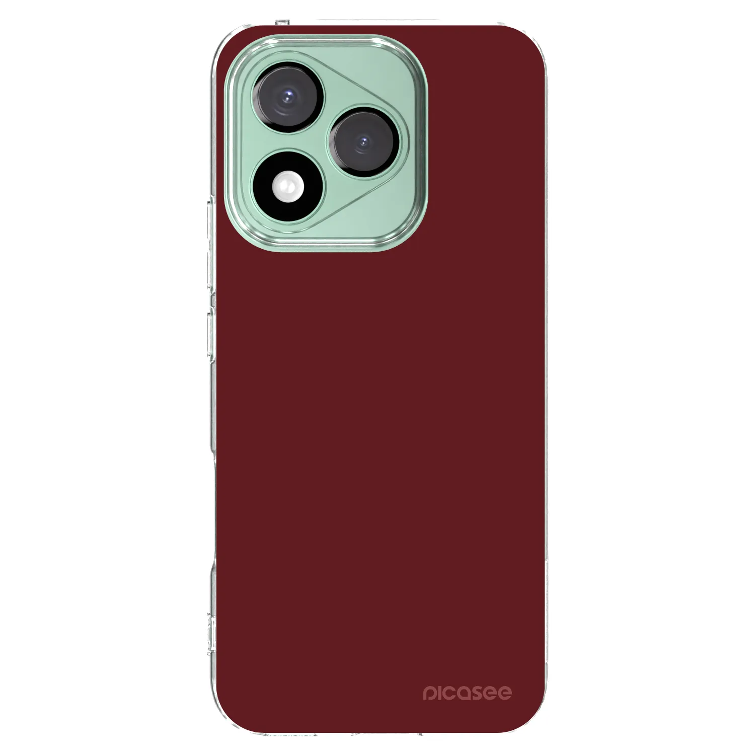 Picasee διαφανής θήκη σιλικόνης Honor 400 Lite 5G - Red Bliss