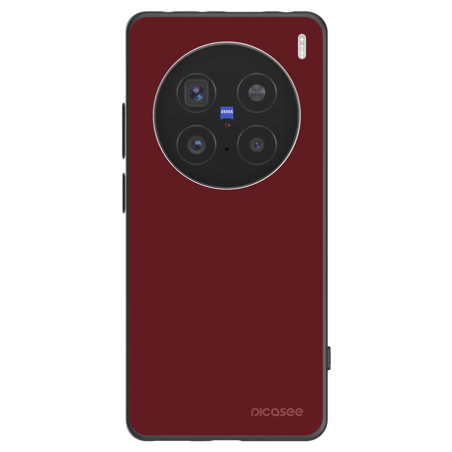 Picasee Μαύρη θήκη σιλικόνης για Vivo X200 Pro - Red Bliss