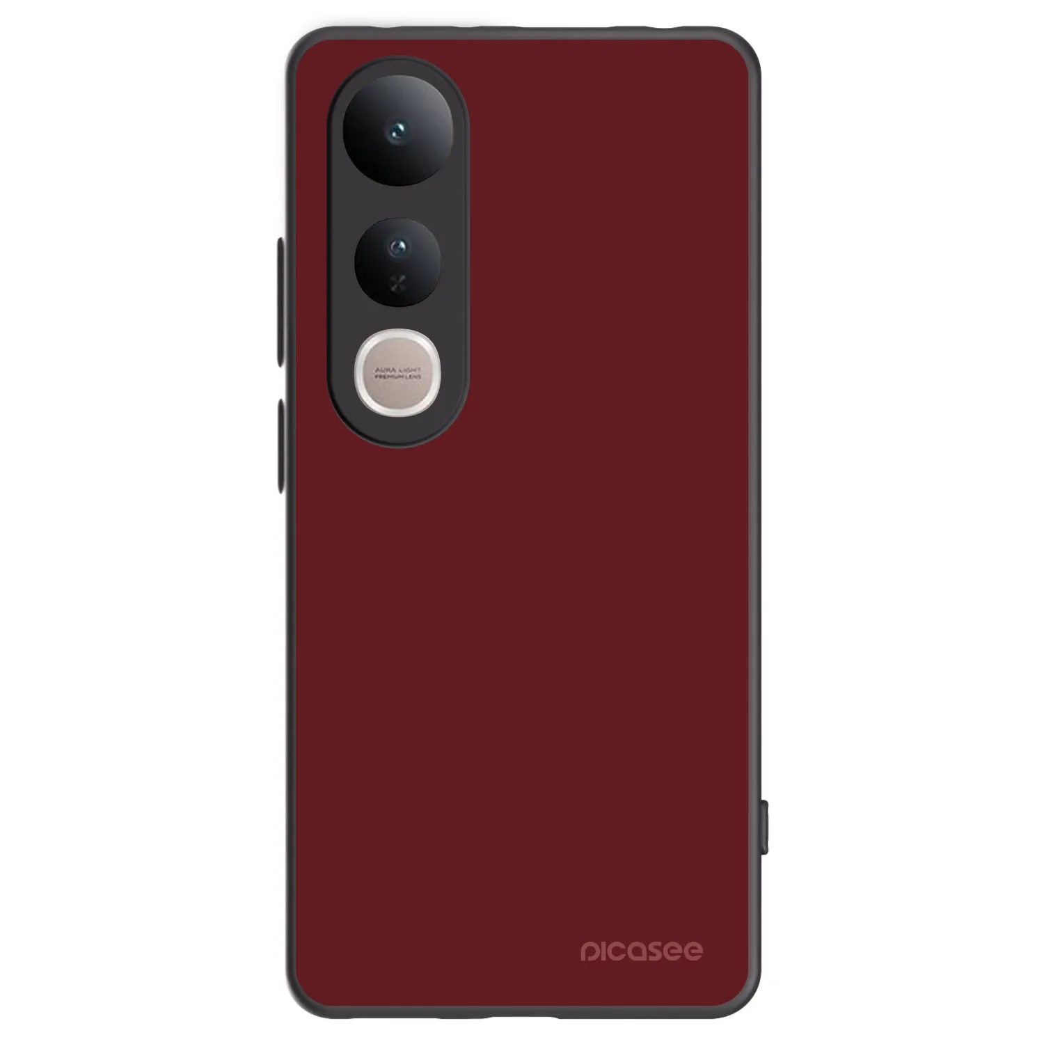Picasee Μαύρη θήκη σιλικόνης για Vivo V50 Lite 5G - Red Bliss