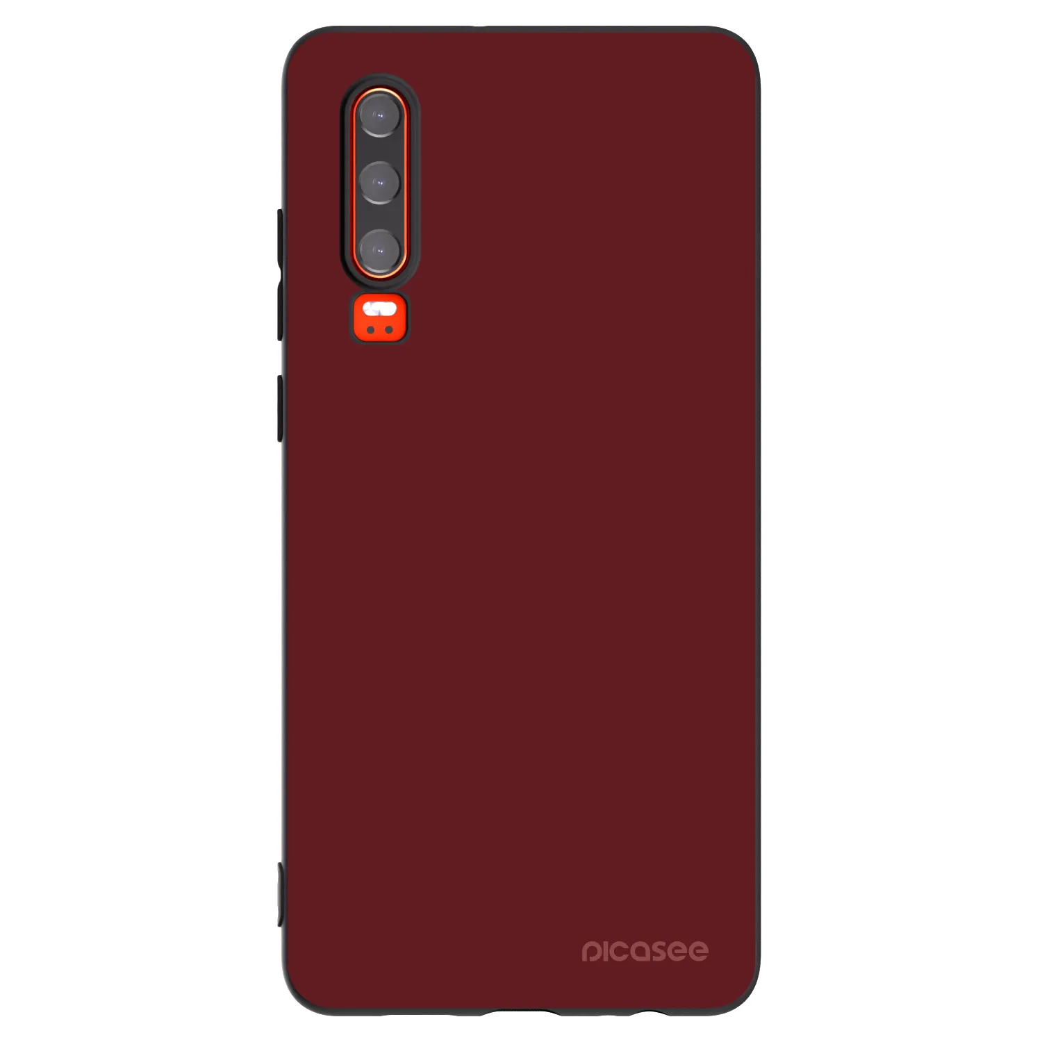 Picasee Μαύρη θήκη σιλικόνης για Huawei P30 - Red Bliss