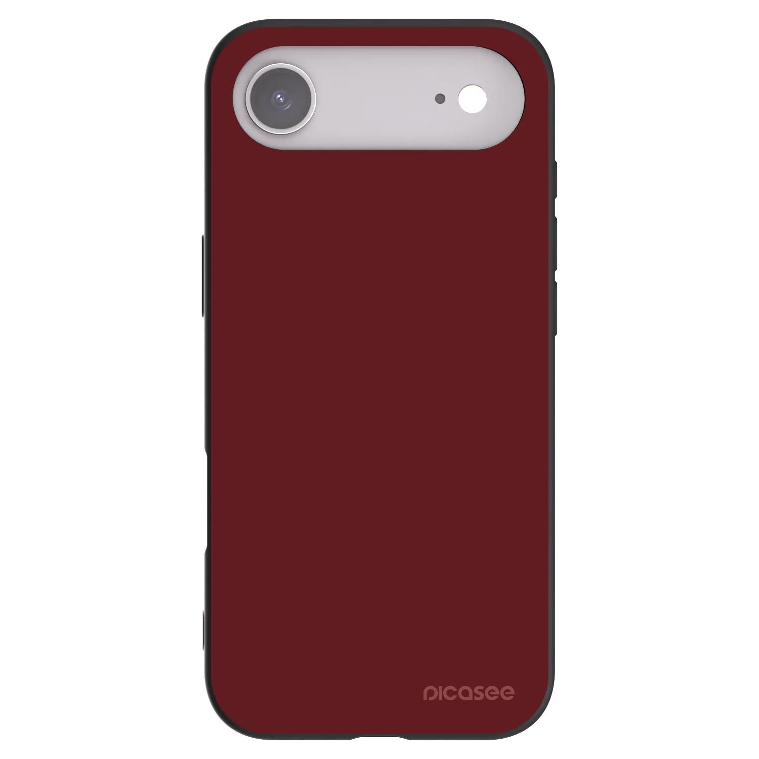 Picasee Μαύρη θήκη σιλικόνης για Apple iPhone Air - Red Bliss
