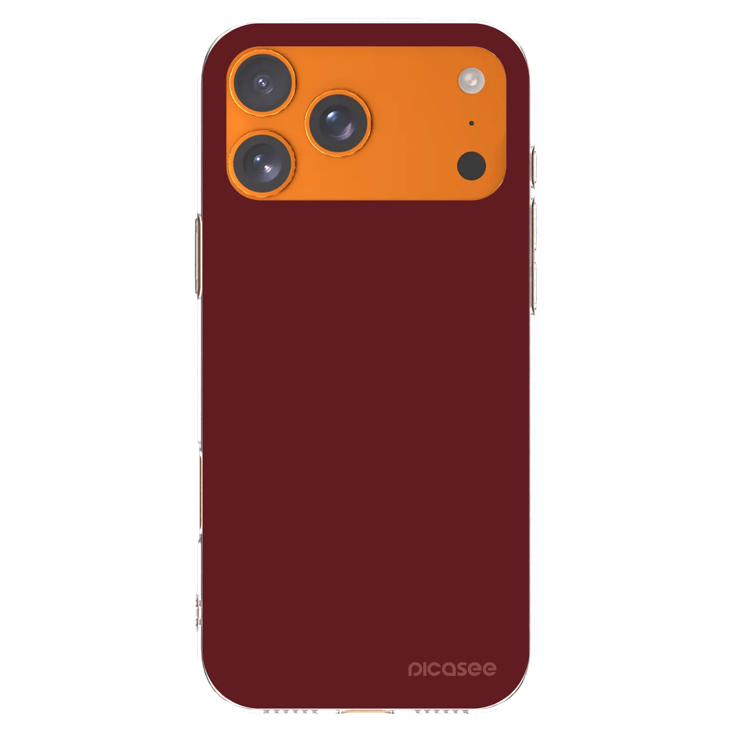 Picasee διαφανής θήκη σιλικόνης Apple iPhone 17 Pro Max - Red Bliss