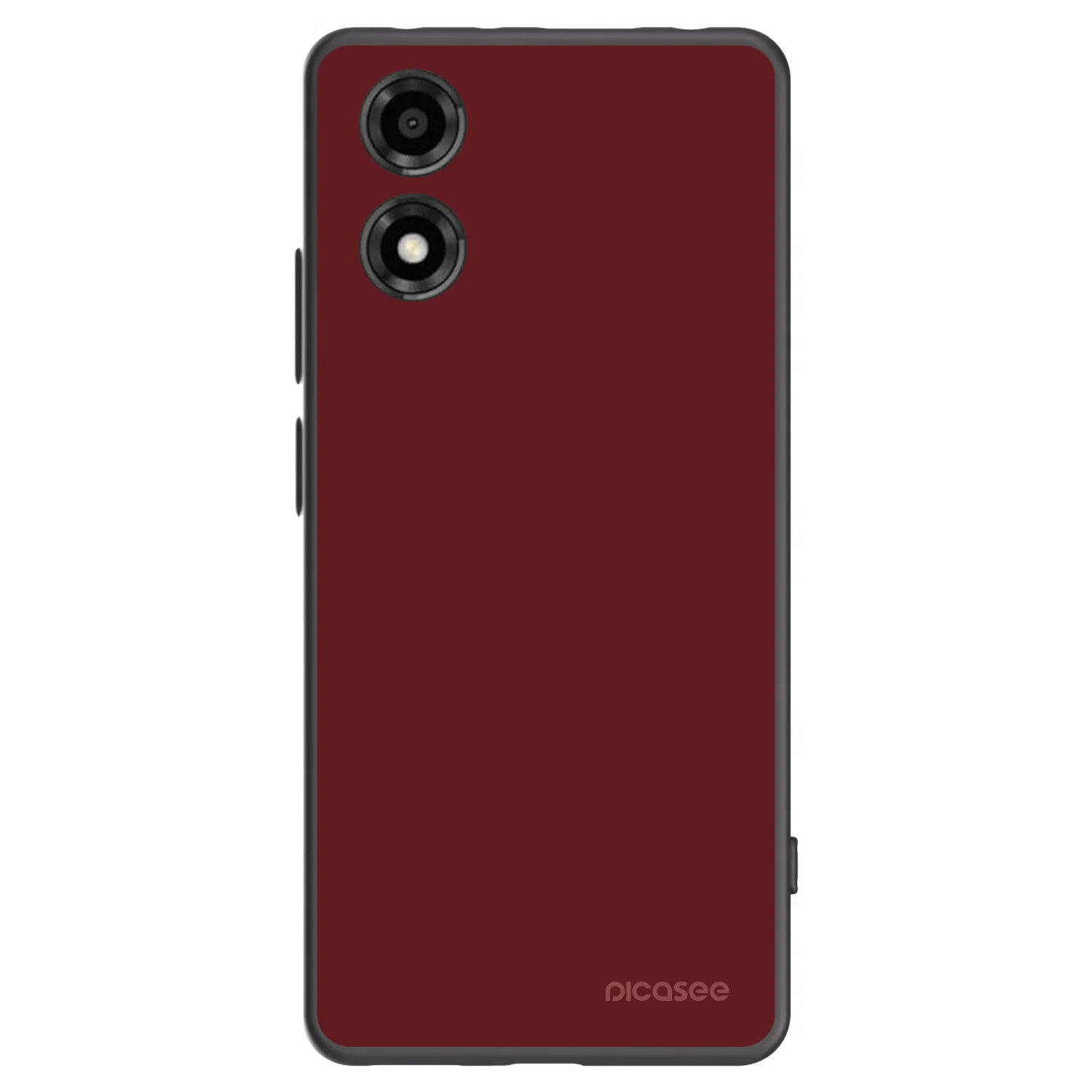 Picasee Μαύρη θήκη σιλικόνης για Motorola Moto E14 - Red Bliss