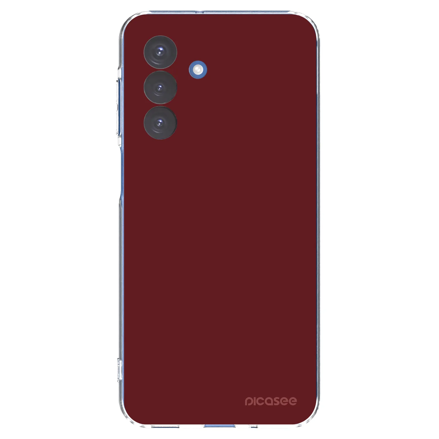Picasee διαφανής θήκη σιλικόνης Samsung Galaxy A17 5G - Red Bliss