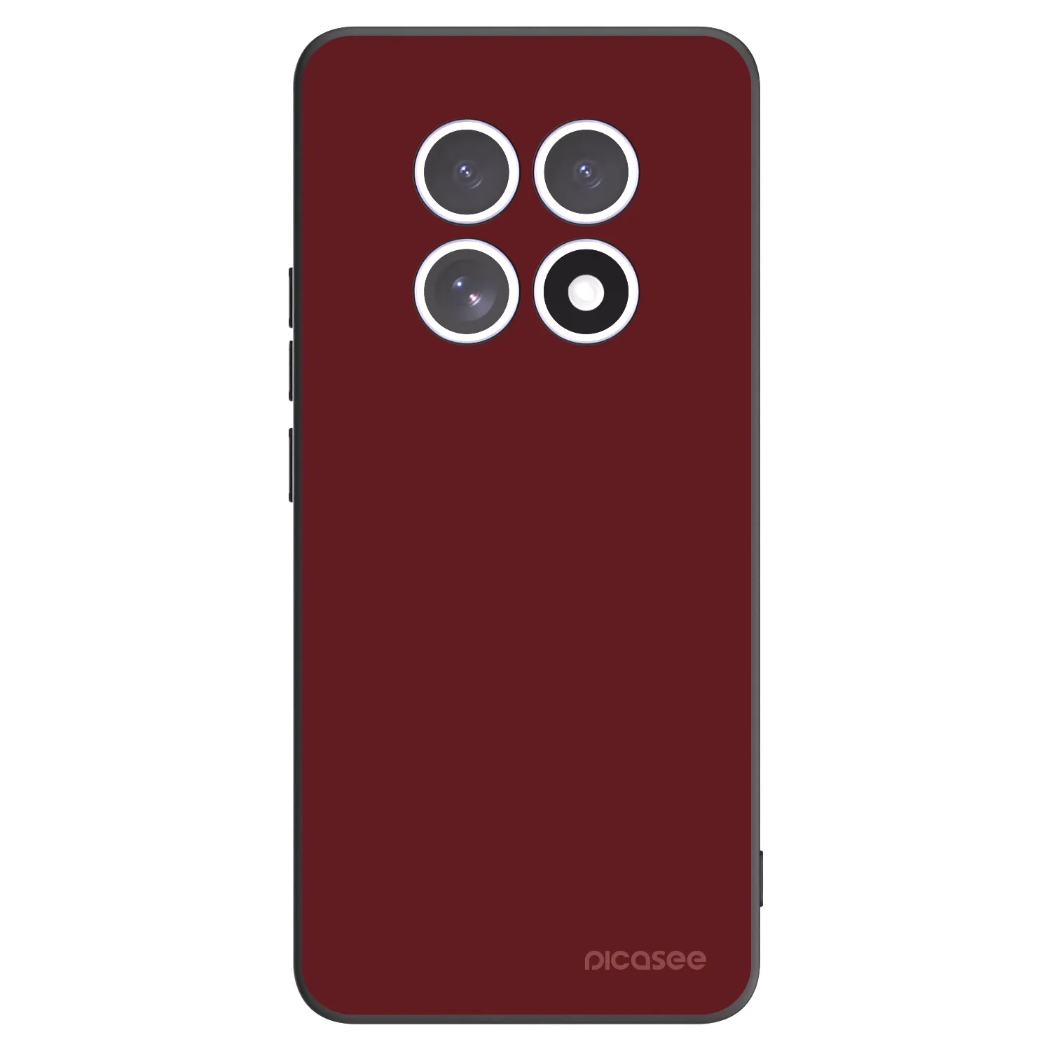 Picasee Μαύρη θήκη σιλικόνης για Xiaomi Redmi Note 15 - Red Bliss