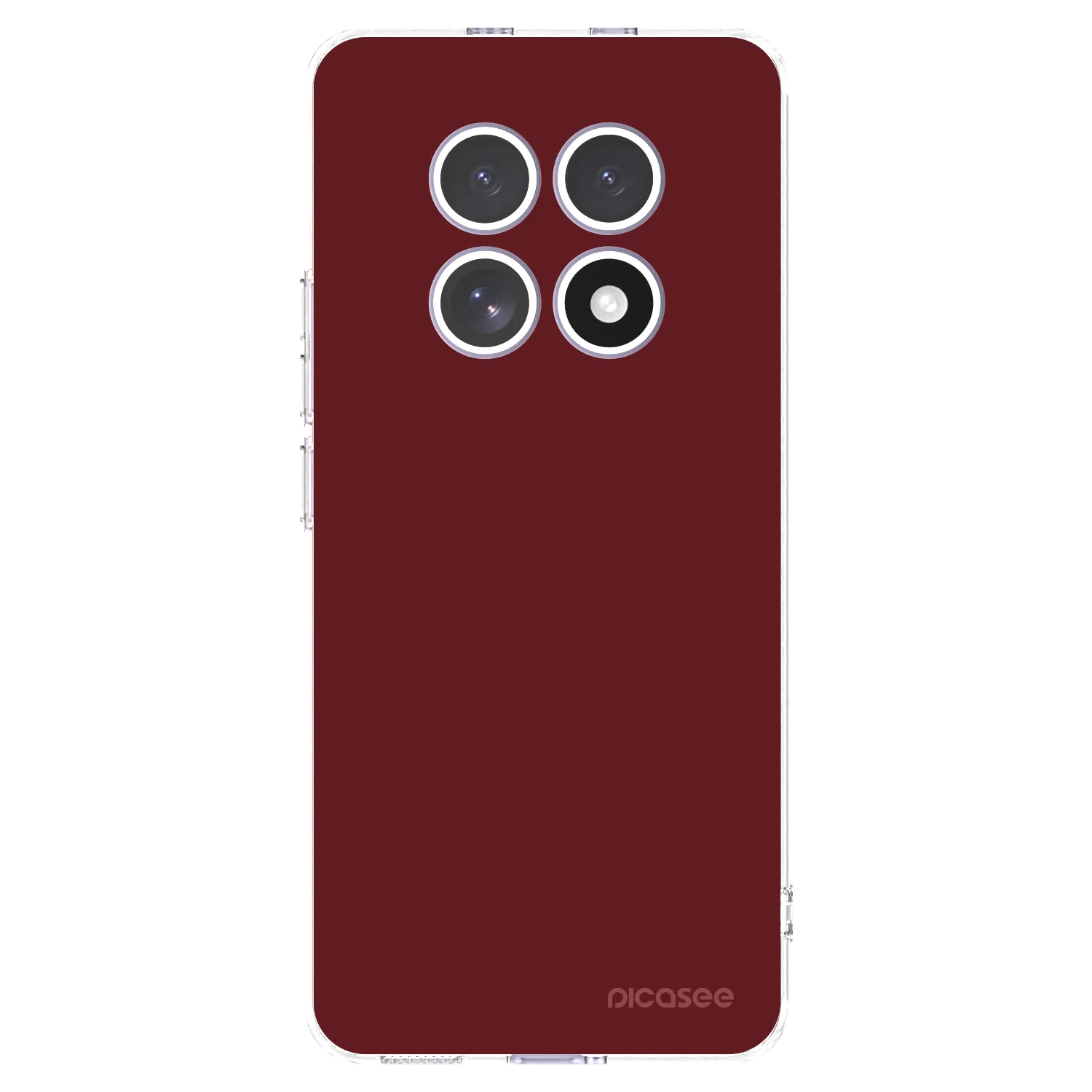 Picasee διαφανής θήκη σιλικόνης Xiaomi Redmi Note 15 - Red Bliss