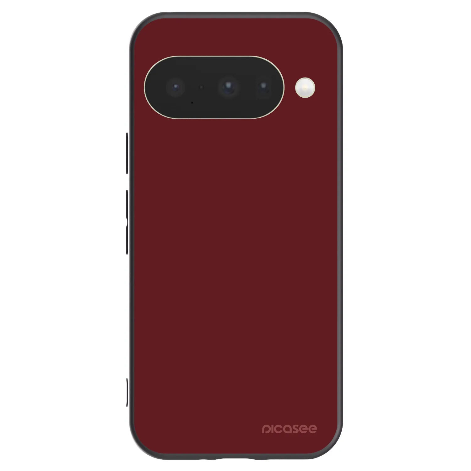 Picasee Μαύρη θήκη σιλικόνης για Google Pixel 10 - Red Bliss