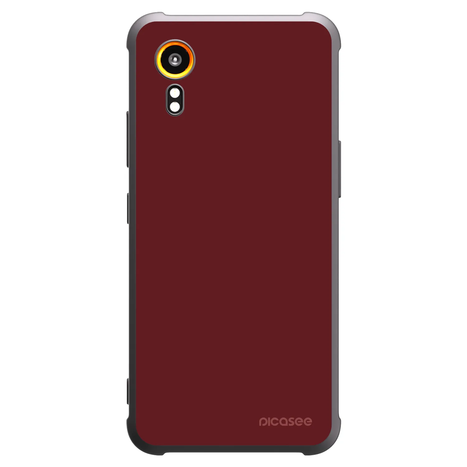 Picasee Μαύρη θήκη σιλικόνης για Samsung Galaxy Xcover 7 - Red Bliss